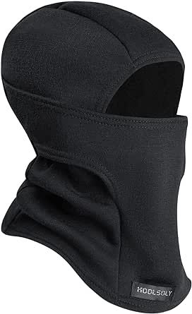 KOOLSOLY Kids Balaclava Face Mask, Winter Hat Face Warmer for Cold Weather Ski Mask for Boys Girls